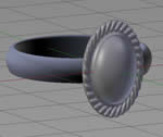 3D моделирование кольца для 3D принтера или фрезерования восковки
