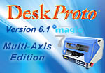 DeskProto 6.1 Много осевая для управления 4х - 5ти осными станками с ЧПУ